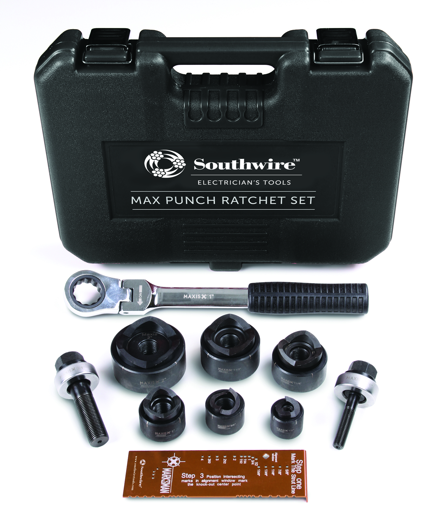 Product image for SWC 582892 Max Punch® Ratchet Set w