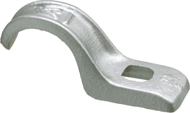 thumbnail image 2 of 50 Pack Steel 1-Hole Rigid Straps – 3/4 Inch Snap-On Electrical Conduit Fittings 2 of 5