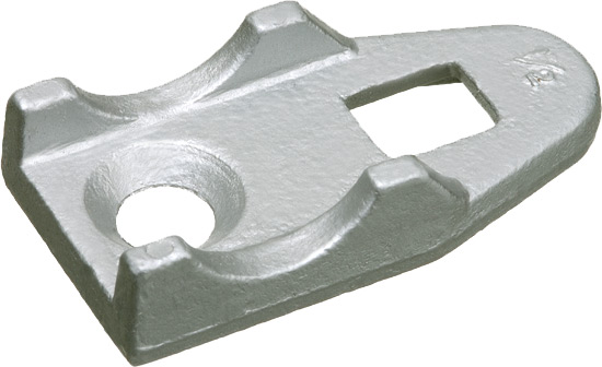 Clamp back spacer. Malleable. Trade Size 3-1/2