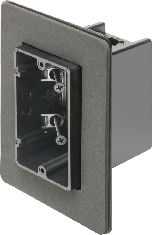 One Box Vapor Boxes for Devices. Flange forms a protective barrier against air infiltration. 2 Hour Fire Rating. Single Gang. Screw On. 22 cu.