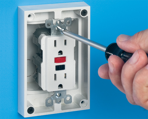 Product image for ARL F22 OUTLET BOX RETRO WHITE 22