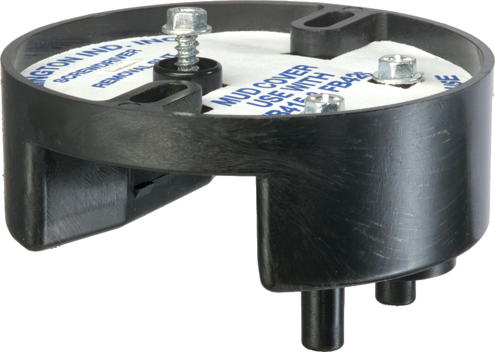Product image for Arlington FB4150 Press-On Fan / Fixture Mounting Box, 10.3 cu.in, Non-Metallic