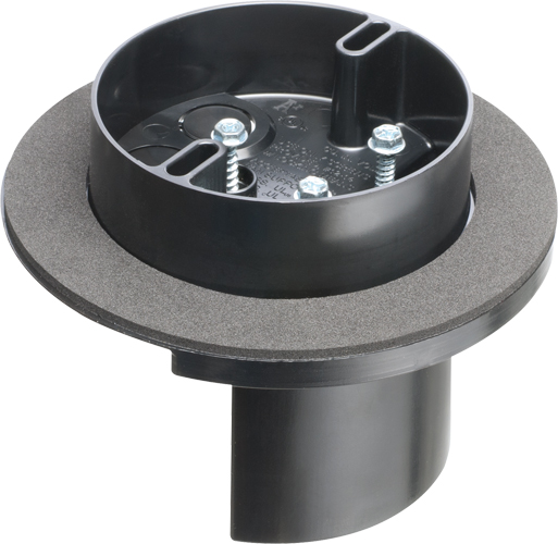 L-shaped fan and fixture vapor box. 70lb fan, 200lb fixture rated for 1/2