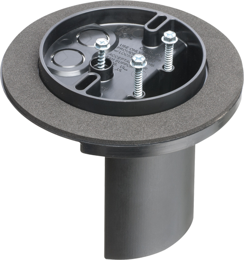 L-shaped fan and fixture vapor box. 70lb fan, 200lb fixture rated for 1/2