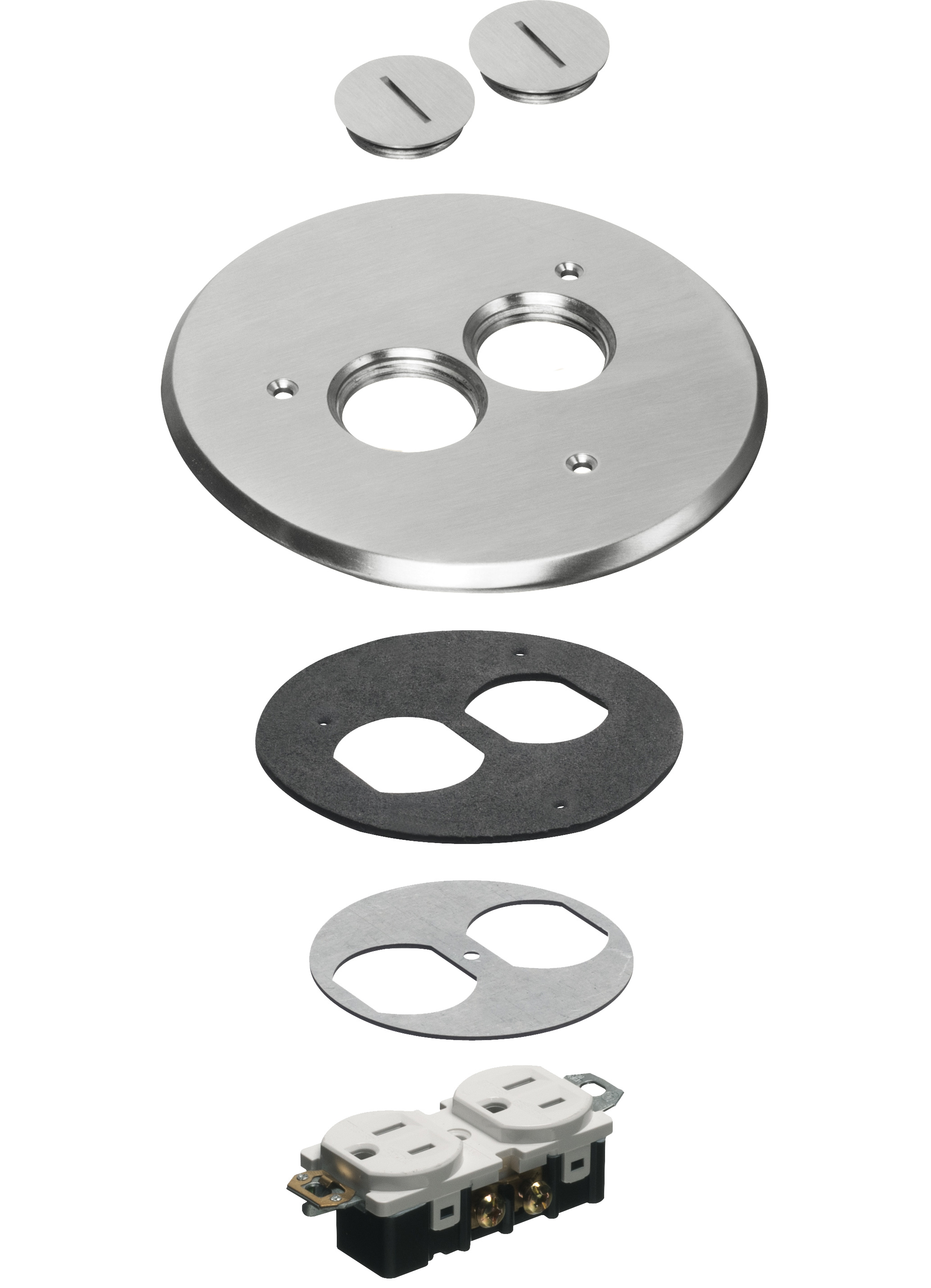 ARLN FLB6220NL 6"" NICKEL COVER KIT
