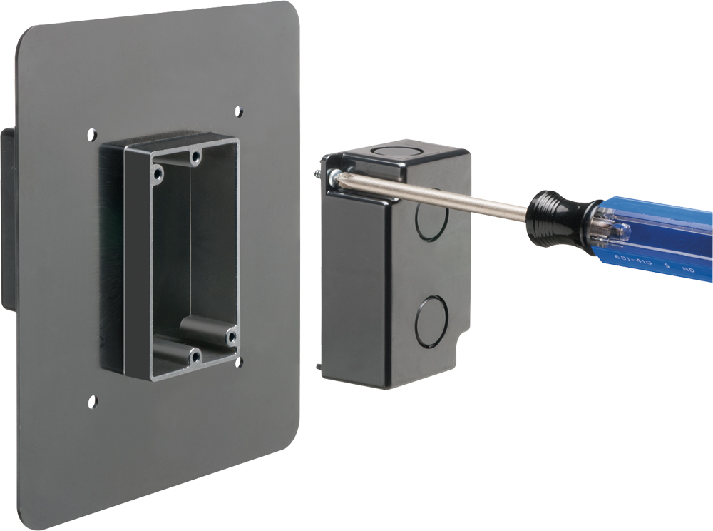 Product image for Arlington FR101F Non-Metallic Device Box, Air Barrier Flange