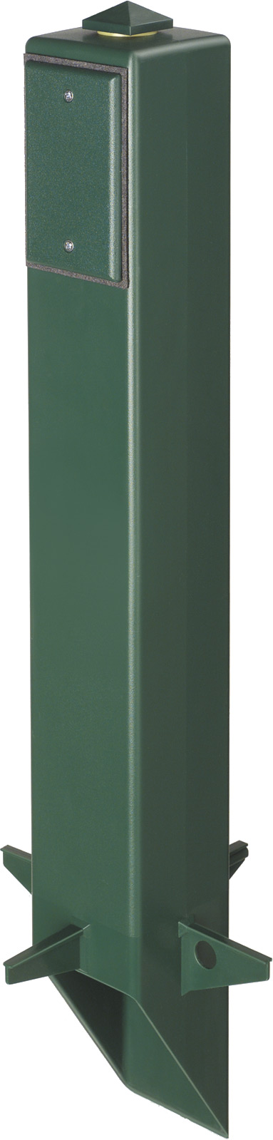 Arlington GP26G 26 Support Post for Outdoor Light Fixture GFCI Green Crawford Electric Supply