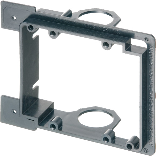 Product image for Arlington LVMB2 2-Gang Low Voltage Mounting Bracket