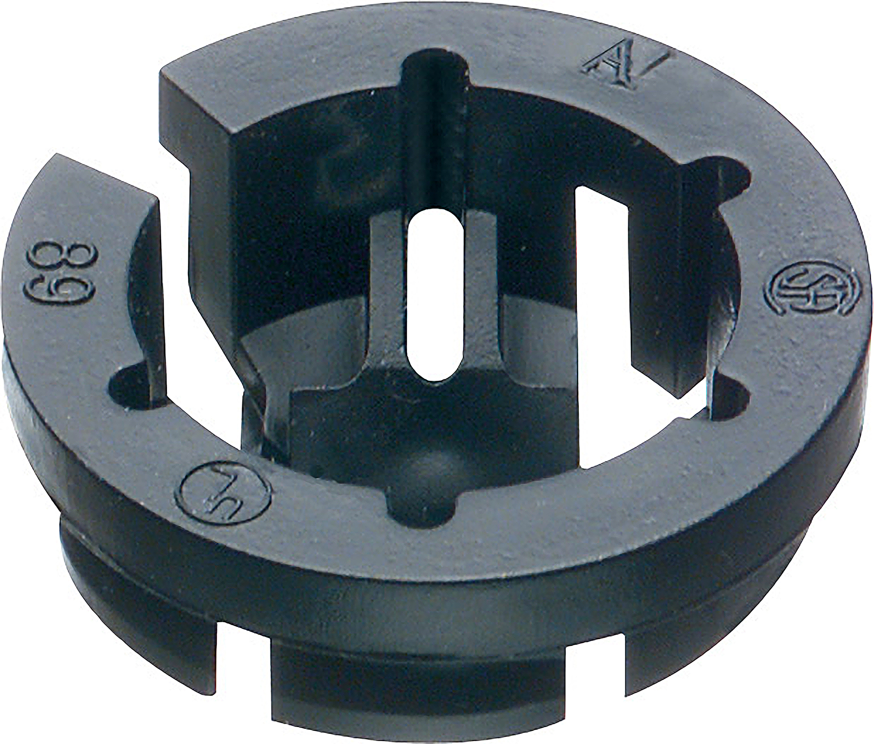 ARLN NM94 THE BLACK BUTTON PLASTIC PUSH-IN NM CONNECTOR