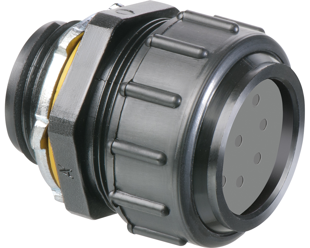 Product image for Arlington NMPV100 1" .225" to 255" Photovoltaic Cable Connector, Non-Metallic, use with USE-2 Cable