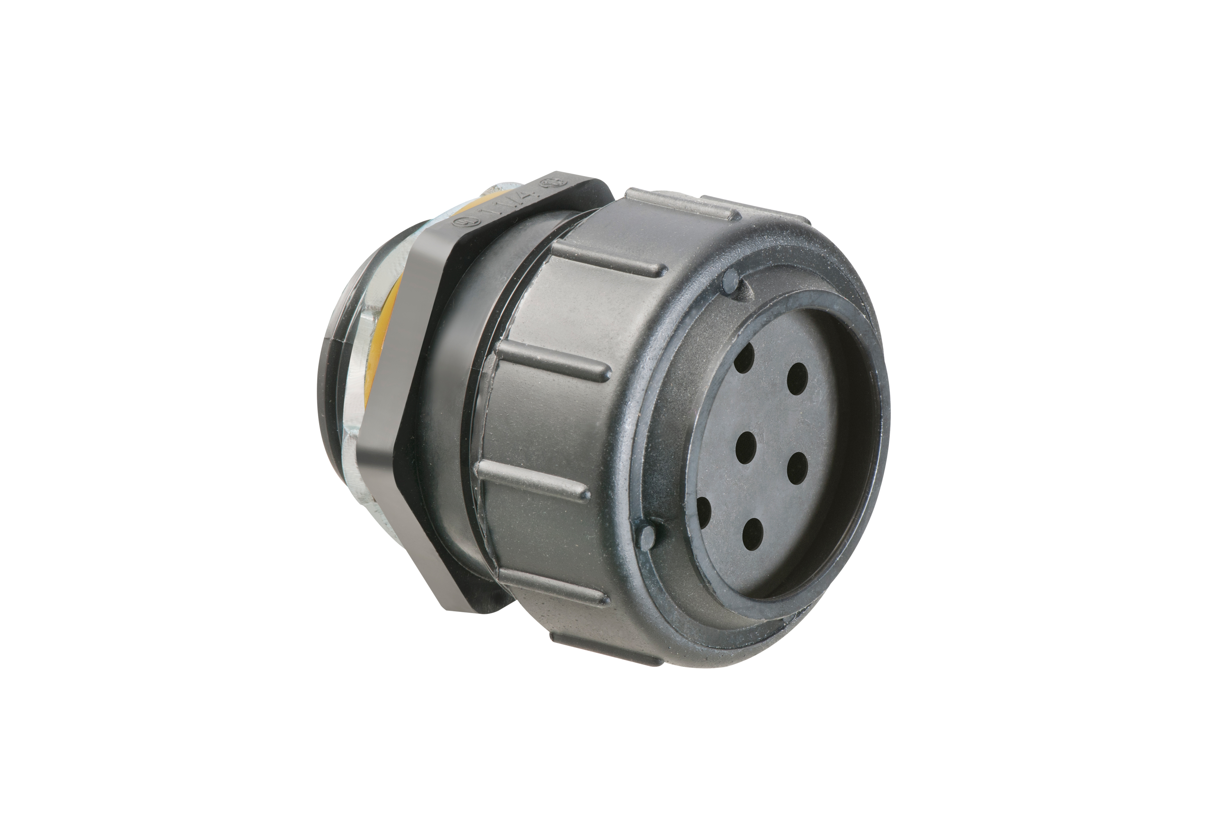 Non metallic photovolteaic cable connector. 3/4
