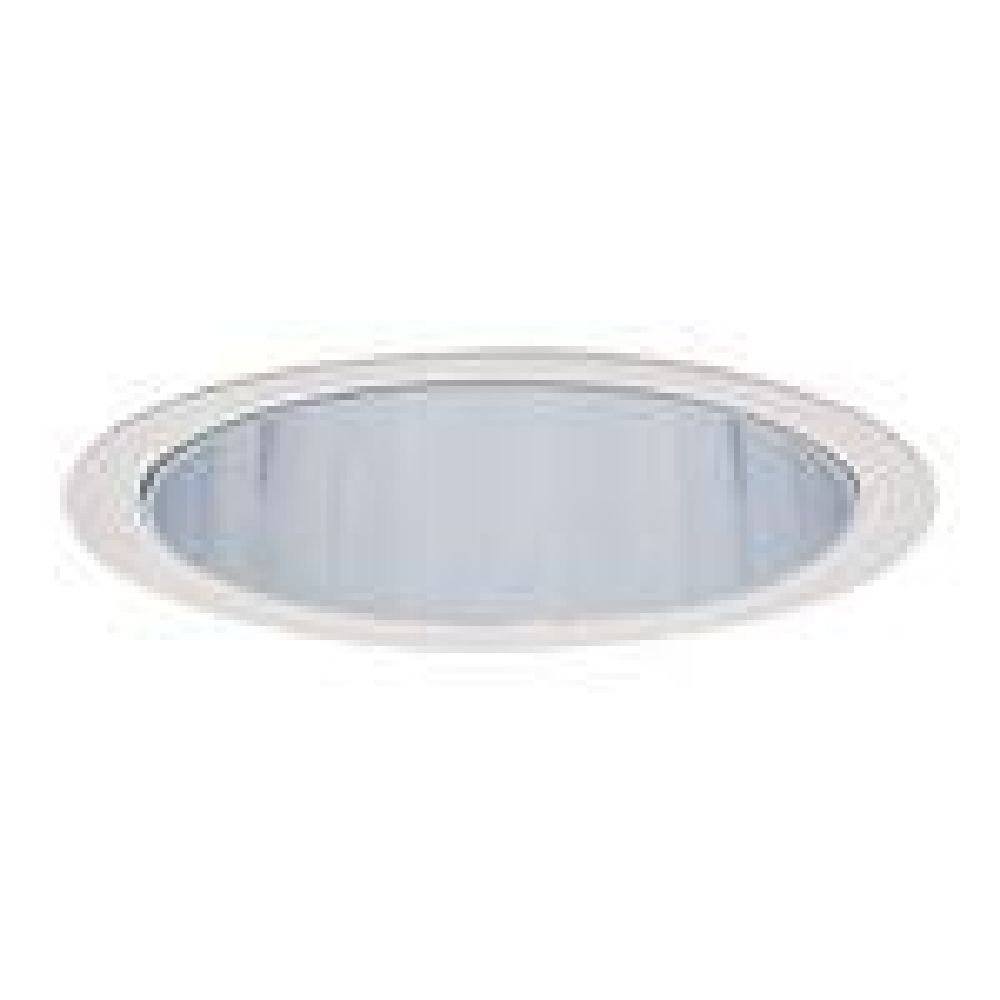 5 APERTURE CONE CLEAR DIFFUSE, WHITE FLANGE LYTECASTER