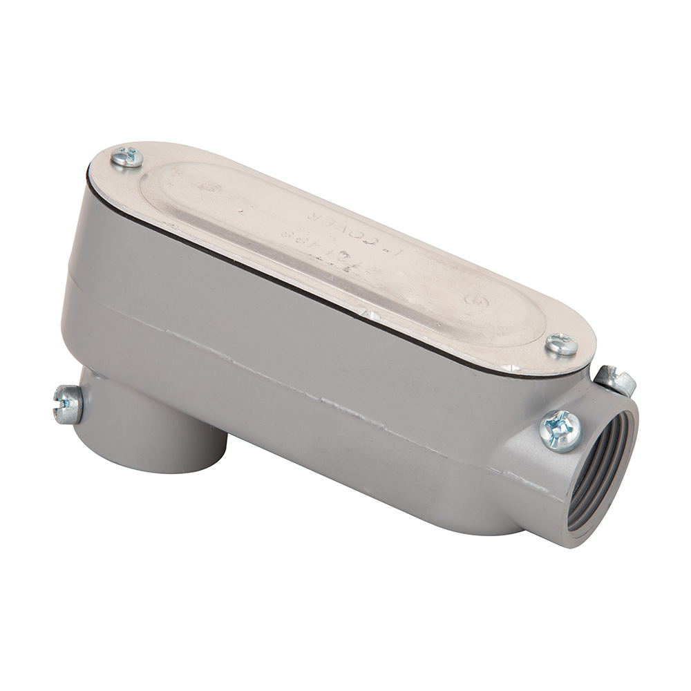 MADISON, 1 COMBO LB W/C & G LB BODY COMBO w/ COVER & GSKT ALUMINUM COMBINATION RIGID & SETSCREW ALUMINUM UL APPROVED COMBINATION - RIGID AND SETSCREW