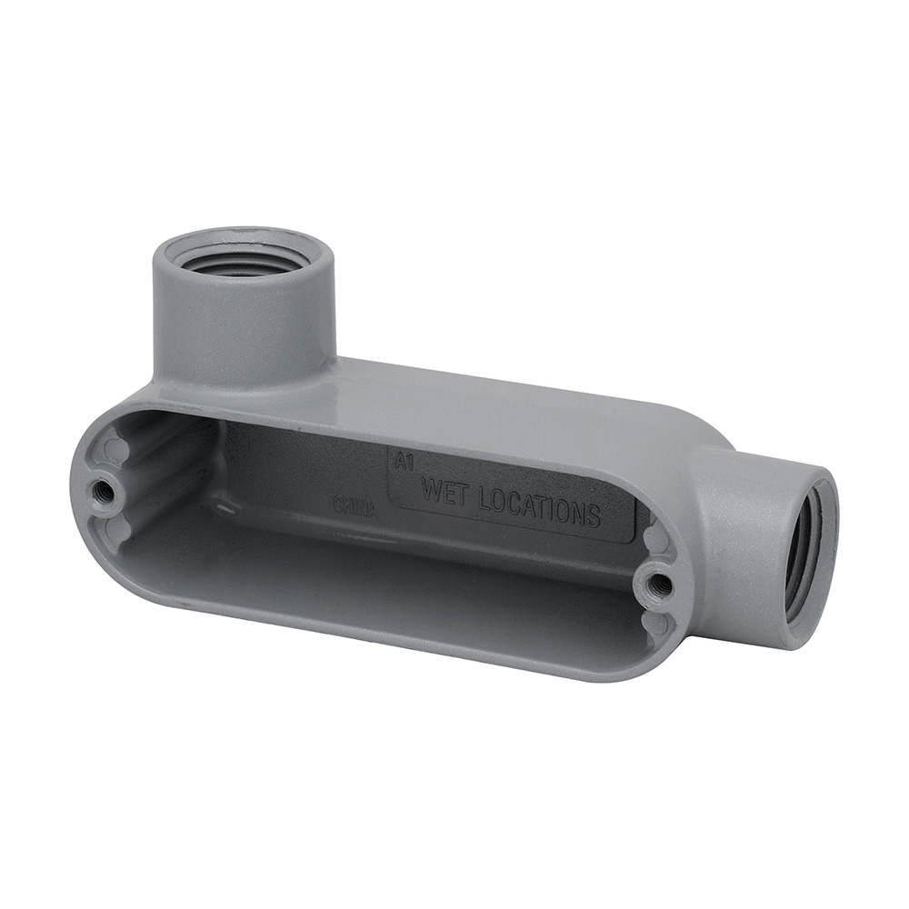 MADISON, 1/2 LL BODY TYPE LL THREADED CONDUIT BODY ALUMINUM 
