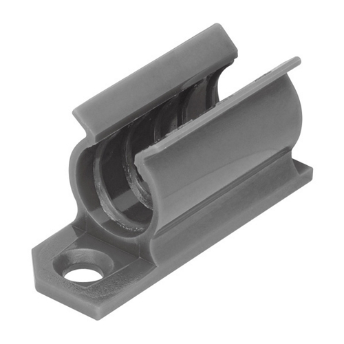 CLIP-IT MC/AC CABLE CLIP, CABLE SIZE: 12/2 - 10/3 AWG, CABLE TYPE: MC/AC, STURDY POLYCARBONATE, GRAY, TRADE SIZE: 1/2 IN, SHELF QUANTITY: 100, MASTER QUANTITY: 600, UL LISTED, FITS MC/AC CABLE 12/2 - 10/3 AWG