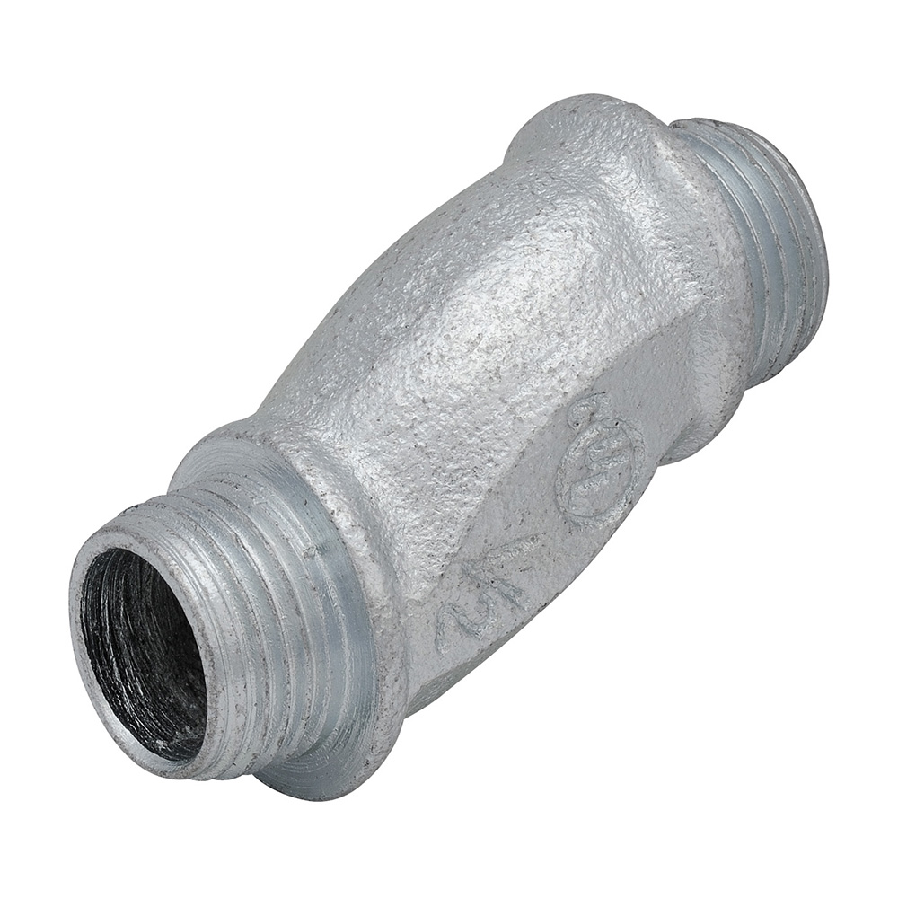 MADISON, 1-1/4 MALL OFFSET NIPPLE - RIGID OFFSET NIPPLE, MALLEABLE FOR CONNECTING RIGID OFFSET TO BOX, ZINC PLATED USED TO OFFSET 3/4