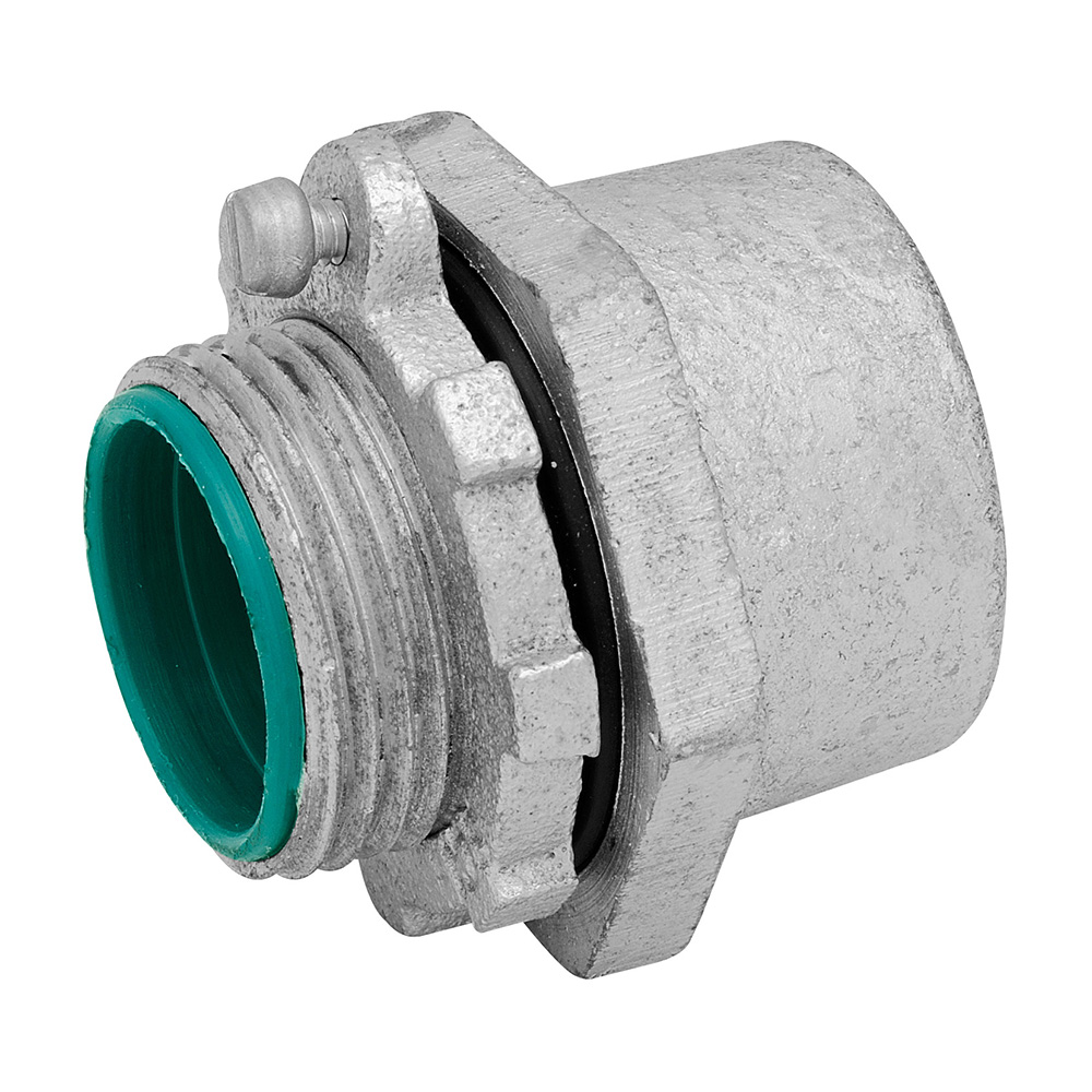MADISON, 5 WT HUB INSULATED - MALL      # WATERTIGHT HUBS-MALLEABLE FOR THREADED RIGID CONDUIT AND IMC. INSULATED UL STANDARD: 514B, FED. SPEC. W-F-40BE, NEMA: FB-1 FOR THREADED RIGID CONDUIT AND IMC