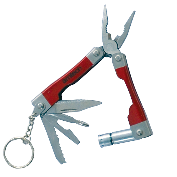 8-in-1 Micro Plier with LED Flashlight & Carry Case - u/m 1