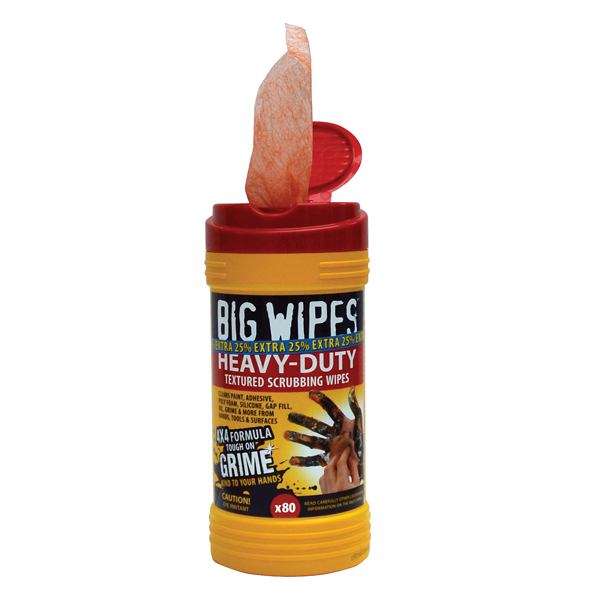 8" x 12" Heavy Duty Wipe u/m 80 Count
