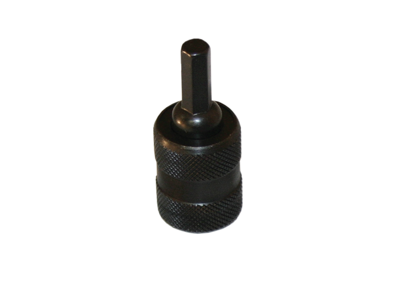 Drill Chuck Adapter, Hex shank shape, 1/4 in. tip size, 1 per pack