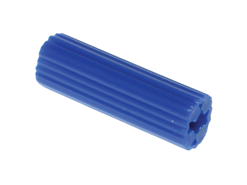 7/16 in. x 3 in. GRAY Collarless Vinyl Wall Anchor