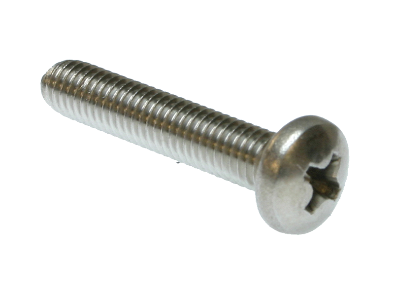 1/4-20 x 2-1/2 Pan Hd Phillips Machine Screw 18-8 Stainless Steel