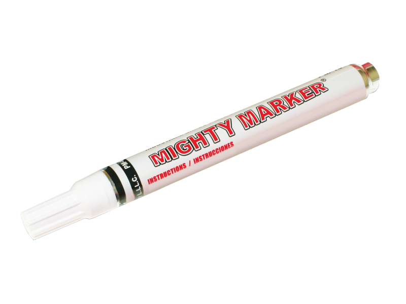 Mighty Marker 12 Pack White Marking Pens
