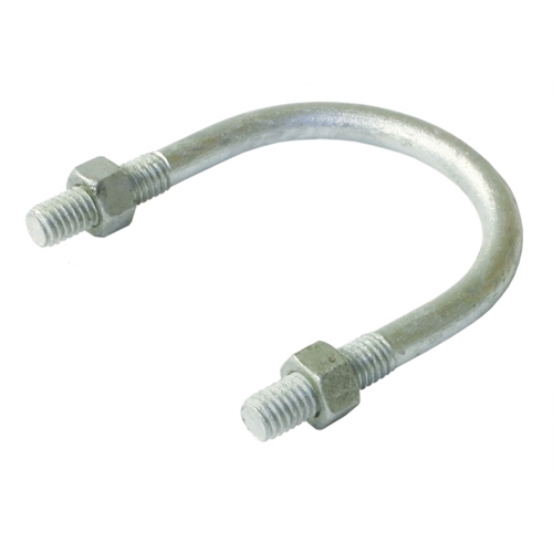 3/8-16 x 3-5/8 x 3 U Bolt & Nut USA Made Galvanized