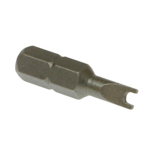 Spanner Bit, Hex shank shape, #6 tip size, 1 in. overall length, 1/4 in. shank size, 1 per pack
