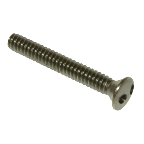 6-32 x 1-1/4 Oval Hd Spanner Tamper Proof Machine Screw 18-8 SS