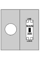 National Electric Code requires electrical distribution equipment to be rated as �Service Entrance�, wherever electrical power enters a building or other structure.  Service entrance products are typically utilized on single-family residences and mobile homes.  Midwest Electric offers a broad range of surface mount and pedestal units, factory assembled and wired.  Pedestal units come standard with loop feed lugs to reduce installation time and labor expense.  Service Entrance equipment is made of heavy, galvanized G-90 steel, preventing corrosion and fading.