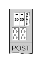 Midwest Electric�s metallic RV units are manufactured using 16-gauge, galvanized zinc-coated steel and NEMA 3R construction, which resists corrosion and fading and provides lasting service in outdoor applications.  Units are available in surface mount and earth burial or padmount posts, offering a wide range of receptacle configurations to fit your needs.