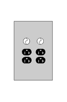 Midwest Electric�s Temporary Power and Power Outlets are a means of providing power required by various construction trades, residential sites, and mobile electrical applications.  Temporary Power and Power Outlets offer one or more receptacles, with or without overcurrent protection, disconnecting, metering, and/or pedestal mounting functions, in a single enclosure of G-90 zinc-coated steel.  The NEMA 3R rainproof enclosure is lockable and engineered to provide maximum protection against weather, vandalism, and normal field use.