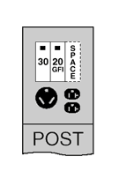 Midwest Electric�s metallic RV units are manufactured using 16-gauge, galvanized zinc-coated steel and NEMA 3R construction, which resists corrosion and fading and provides lasting service in outdoor applications.  Units are available in surface mount and earth burial or padmount posts, offering a wide range of receptacle configurations to fit your needs.