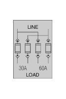 Product image for MIDWEST U045F MIDWEST 60/30A HEAT P
