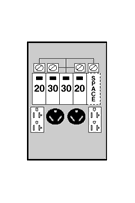 Midwest Electric�s metallic RV units are manufactured using 16-gauge, galvanized zinc-coated steel and NEMA 3R construction, which resists corrosion and fading and provides lasting service in outdoor applications.  Units are available in surface mount and earth burial or padmount posts, offering a wide range of receptacle configurations to fit your needs.