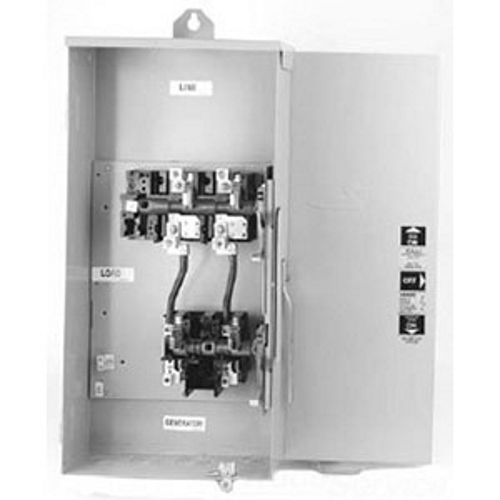 Product image for Midwest Electric Products GS1201B20UL 1-Pole 100/200 Amp Transfer Switch