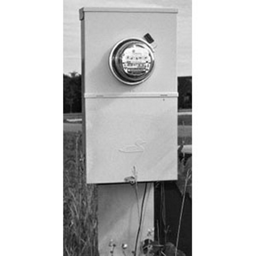 National Electric Code requires electrical distribution equipment to be rated as �Service Entrance�, wherever electrical power enters a building or other structure.  Service entrance products are typically utilized on single-family residences and mobile homes.  Midwest Electric offers a broad range of surface mount and pedestal units, factory assembled and wired.  Pedestal units come standard with loop feed lugs to reduce installation time and labor expense.  Service Entrance equipment is made of heavy, galvanized G-90 steel, preventing corrosion and fading.