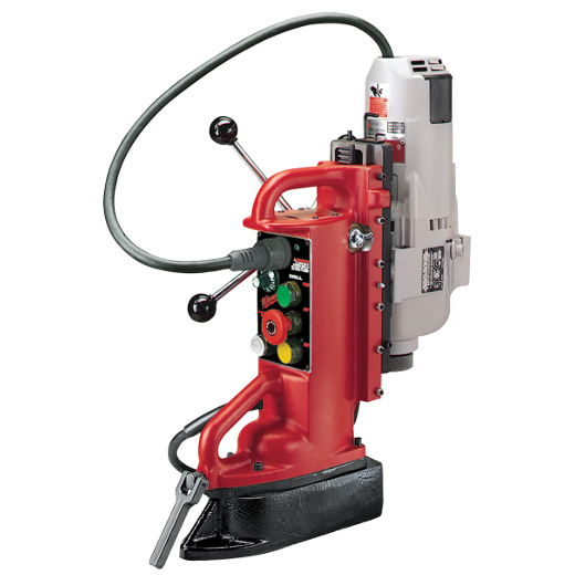 4208-1 045242012831 This combination unit features the 4203 adjustable position, variable speed base and the 4297-1 1-1/4 in. drill motor. All you need is a bit and you are ready to drill into any ferrous material 1/2 in. and thicker.