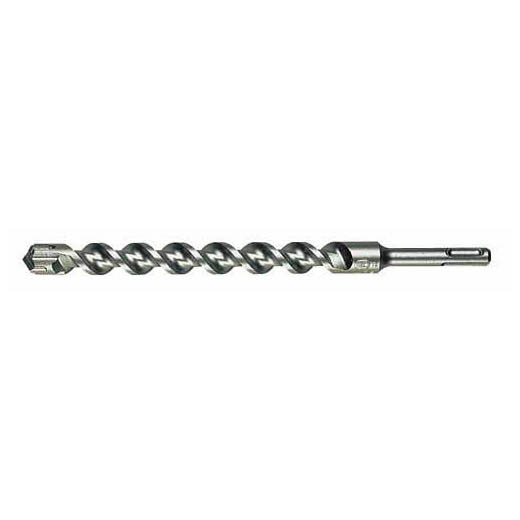48-20-7206 045242111565 Milwaukee® MX4™ 4-Cutter SDS-Plus rotary hammer drill bits provide up to 4x life in rebar and up to 20% more holes per charge in cordless rotary hammers. The enhanced rebar guards and 4-cutter 90° head design provide increased life and durability in hard aggregate and rebar. Breaker point pulverize the material more effectively resulting in faster drilling speeds. The variable flute allows for maximum debris extraction leading to up 20% more holes per charge in cordless rotary hammers while making it a very durable bit in corded and cordless rotary hammers. Additionally, MX4™ features a centering tip for exact spot drilling, wear mark indicator indicating when the bit no longer meets ANSI diameter requirements, and a reinforced flute for durability and minimized vibration. The increased life and efficiency of the MX4™ 4-cutter drill bit line provides the ideal solution in general concrete and reinforced concrete for cordless and corded rotary hammer users.