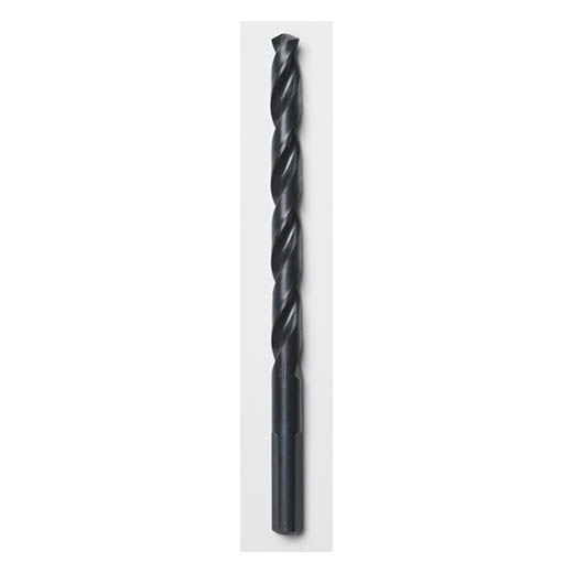 Milwaukee® Thunderbolt® black oxide jobber length drill bits are designed for extreme durability and long life. The Thunderbolt® web features a thicker core than a standard drill bit, which provides ultimate strength and protects against side-load breakage. A specially designed parabolic flute form clears chips and debris fast to keep the bit cool. A precision start, 135 split point tip starts on contact to keep the bit from walking for fast accurate holes. Excellent for drilling on curved surfaces, requires less effort to drill and is highly recommended for use with portable drills.