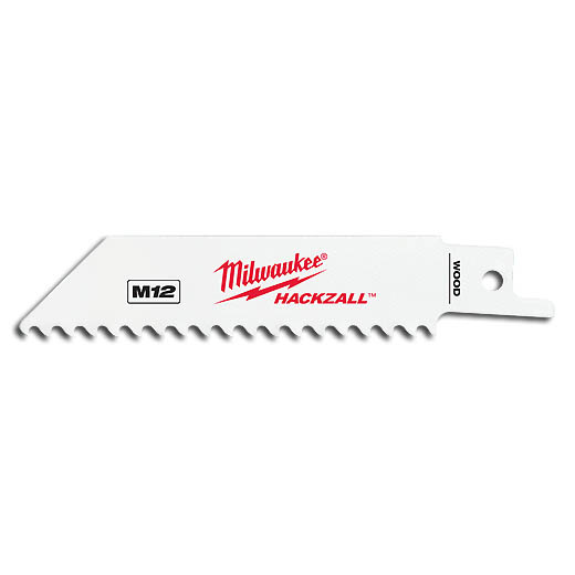 Designed to maximize the cutting performance of the new M12 HACKZALL® reciprocating saw, these blades feature a thin Kerf design that reduces the amount of drag and resistance while cutting, resulting in more cuts per battery charge. Specialized blades are available for a variety of HVAC, electrical, plumbing and maintenance/repair applications. Includes 5 blades.