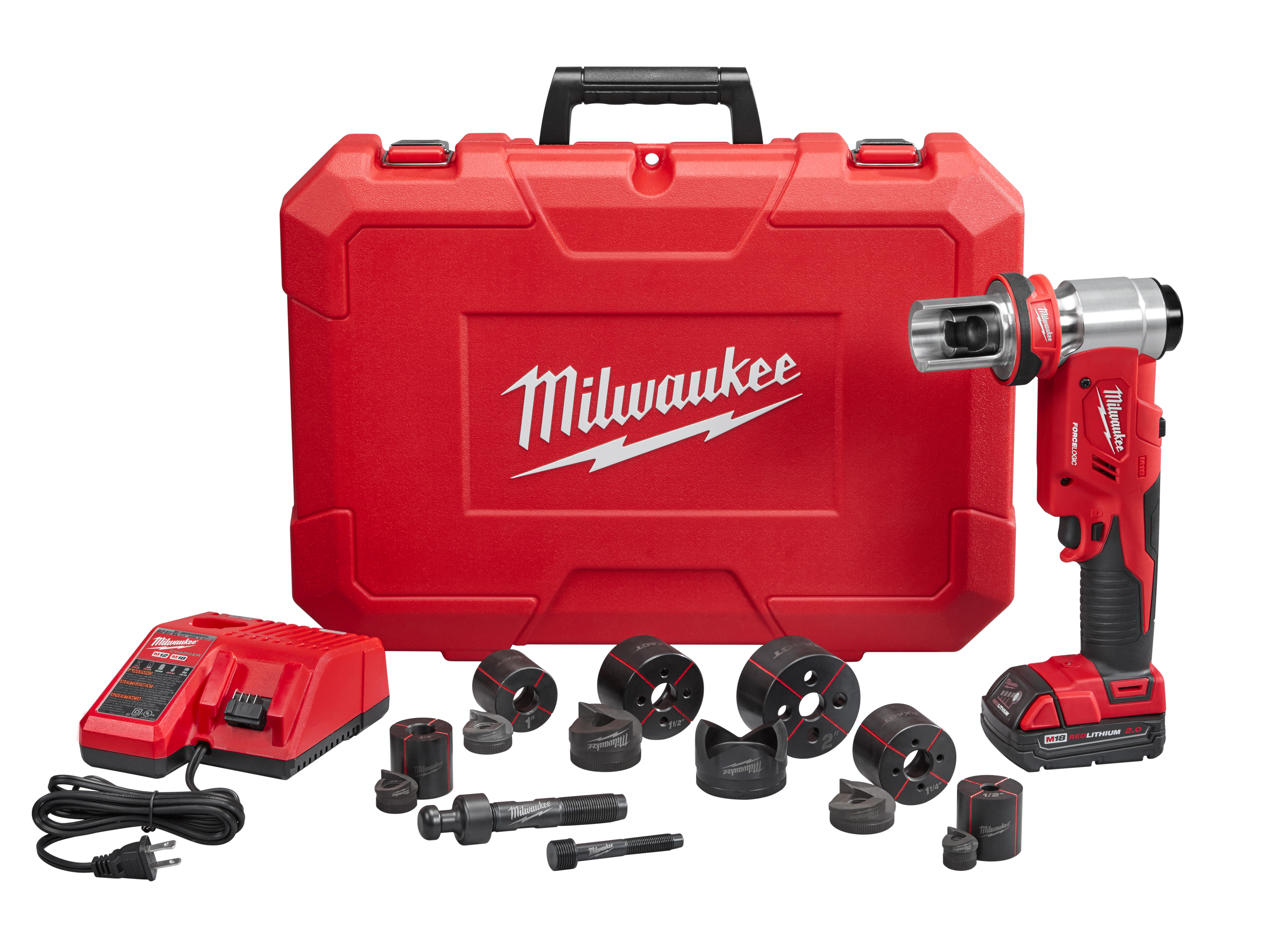 Milwaukee 267721 M18™ Force Logic™ 6T Knockout Tool Kit OneSource Distributors