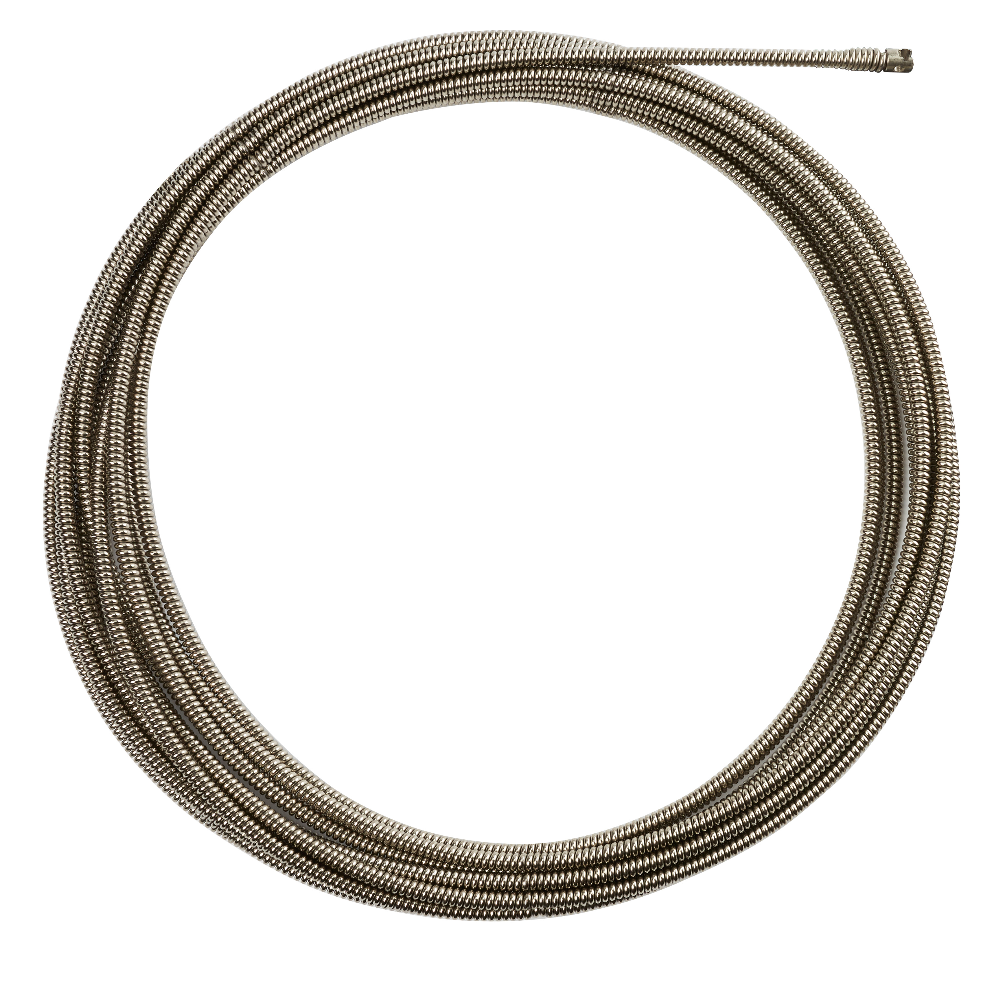 48-53-2773 045242513086 Milwaukee® Drain cables with rust guard™ set a new standard in the market for rust protection, maneuverability, and durability delivering up to 3X longer life. Traditional cables will oxidize, causing fragments of steel to erode off the cable, damaging the structural integrity. Through a proprietary plating process, rust guard™ plating delivers 20X more rust resistance, protecting against metal fatigue. A unique cable wind geometry provides stronger pull force and sustains shape. The smallest diameter connecting point and a solid polymer core provide the best maneuverability through the entire cable. All Milwaukee® drain cables are compatible with Milwaukee® drain machines and other professional drain cleaning machines, and backed by a 2-year warranty from defect or breakage.