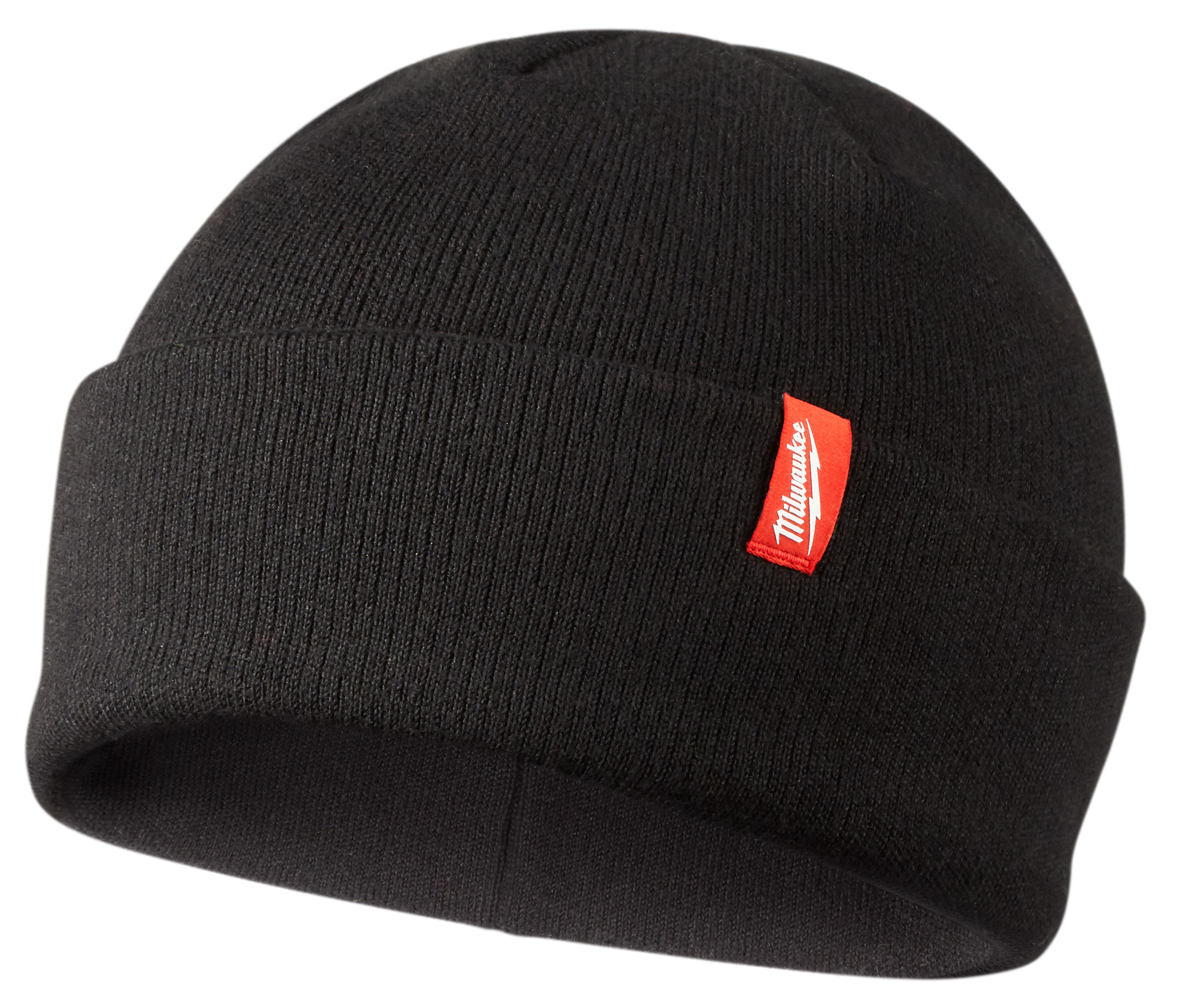 Milwaukee® Cuffed beanies feature a heavier yarn weight that helps block wind and provide extra warmth in cold conditions. Durable 98% polyester, 2% spandex construction resists pilling, snagging and manages moisture to help prevent sweating and overheating. Product intended for cold weather use.