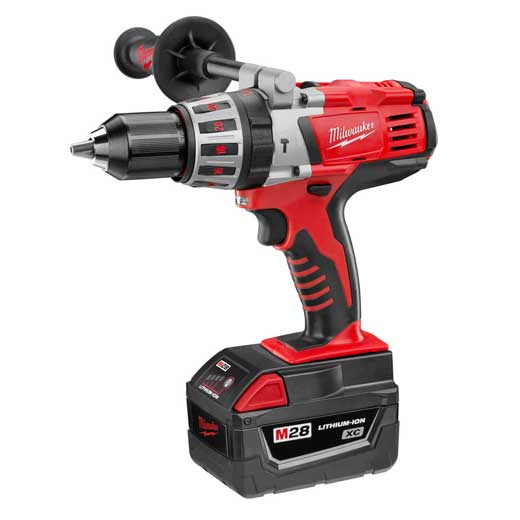 Get high torque, maximum speed and up to 2X the runtime of 18 Volt cordless drills. With 750 in-lbs of torque and up to 1800 RPM, the M28™ cordless lithium-ion 1/2 in. hammer drill is ideal for drilling larger holes and driving larger screws faster....