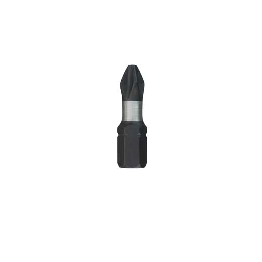 Milwaukee® 48-32-4413 SHOCKWAVE™ Impact Insert Bit, #3 Phillips® Point, 1 in OAL, 1/4 in, Alloy Steel