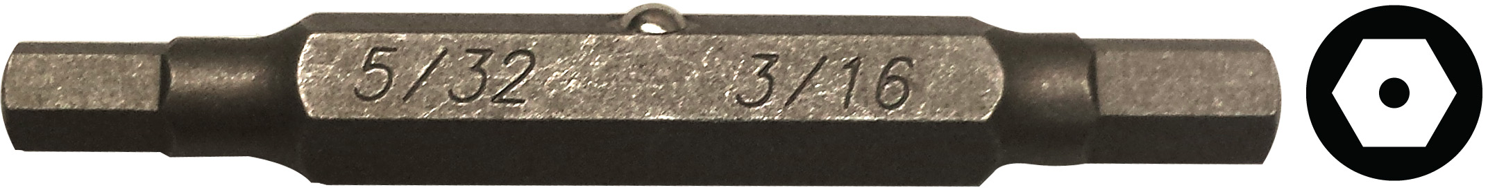 Product image for CUL 69005 5/32-3/16 PIN HEX BIT