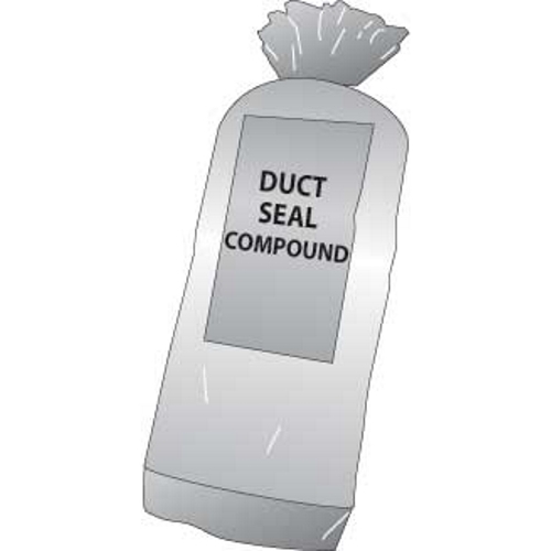 Product image for Cully 14300 1 lb. Plug Duct Seal Compound, Easily Molded, Seals Instantly