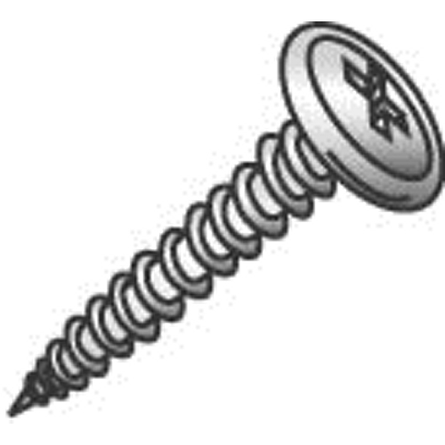 Cully 14809J 8 x 1/2 Wafer Head Sharp Point Screw, Phillips